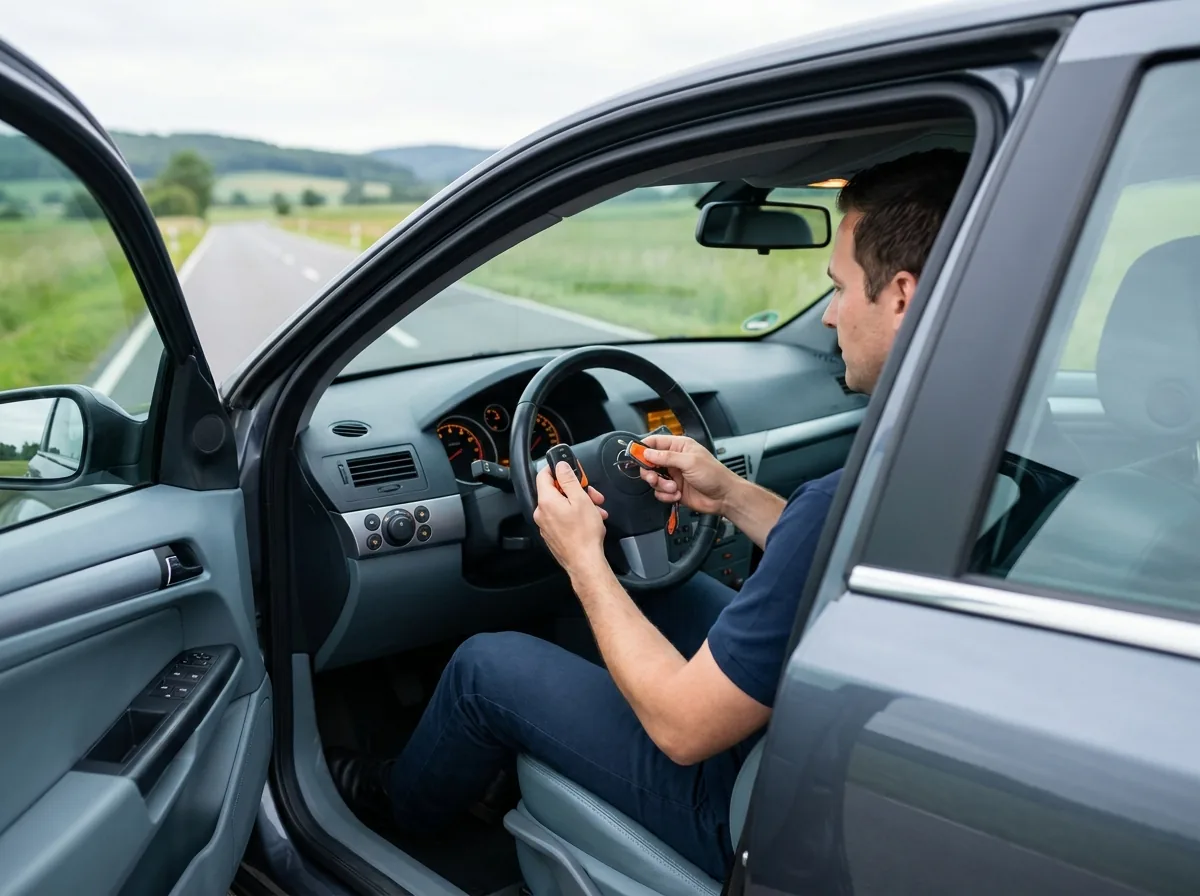 Fahrzeugüberführung per eigener Achse